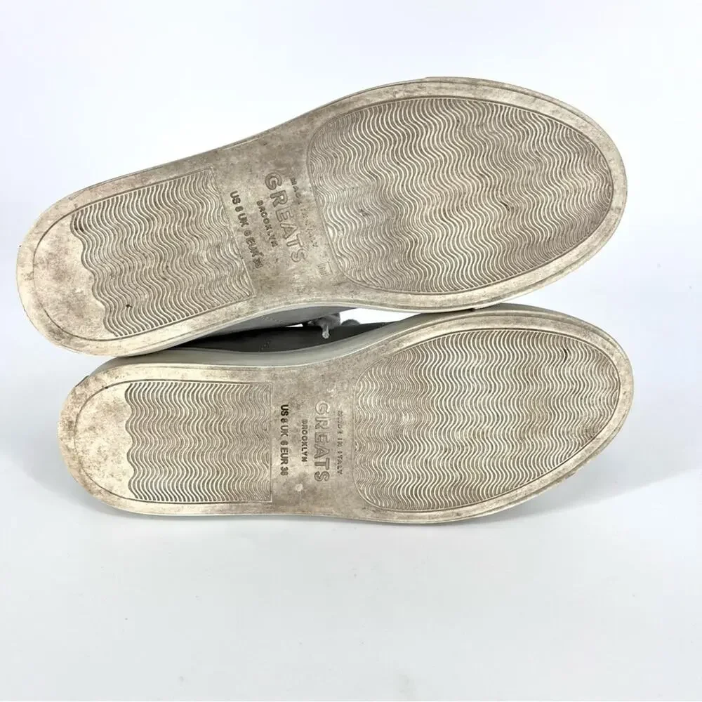 Greats The Royale High‎ Top Sneaker Ash Nubuck Women’s Size 38